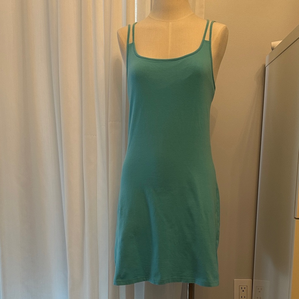 Moda International Teal Dress